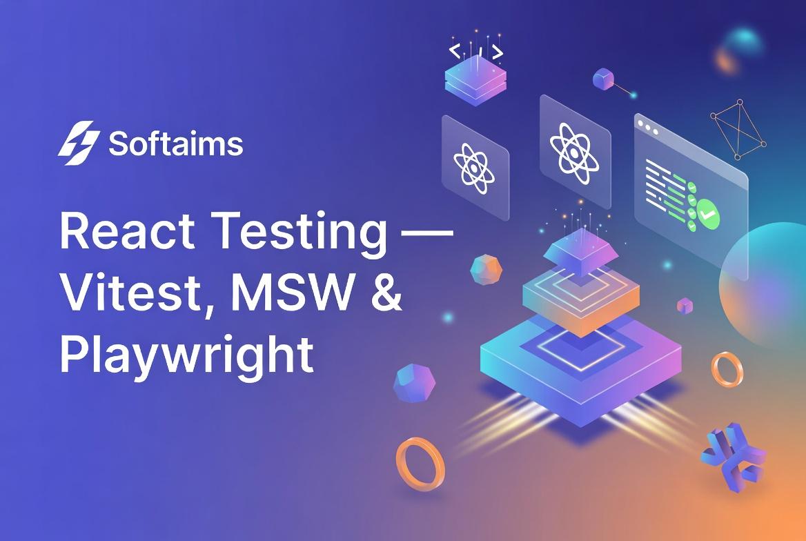 React Testing Strategy in 2026: Unit, Integration & E2E with Vitest & Playwright